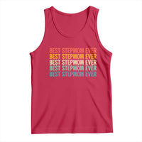 Best Stepmom Ever Tank Top Funny Retro StepMom Bonus Mom