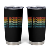Best Stepmom Ever Tumbler Cup Funny Retro StepMom Bonus Mom