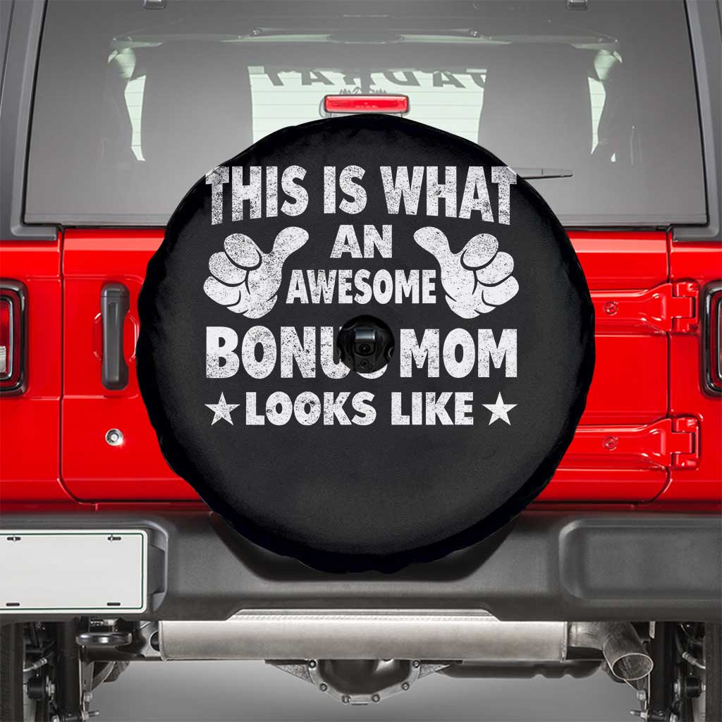 Funny Stepmom Spare Tire Cover This Is What An Awesome Bonus Mom Looks Like