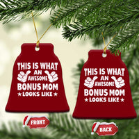 Funny Stepmom Ceramic Ornament This Is What An Awesome Bonus Mom Looks Like