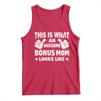 Funny Stepmom Tank Top This Is What An Awesome Bonus Mom Looks Like