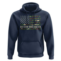 Best Effin Bonus Dad Ever Hoodie Funny Step Dad Camo American Flag