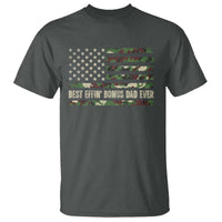 Best Effin Bonus Dad Ever T Shirt Funny Step Dad Camo American Flag