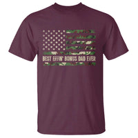 Best Effin Bonus Dad Ever T Shirt Funny Step Dad Camo American Flag