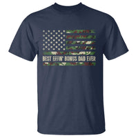 Best Effin Bonus Dad Ever T Shirt Funny Step Dad Camo American Flag