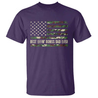 Best Effin Bonus Dad Ever T Shirt Funny Step Dad Camo American Flag