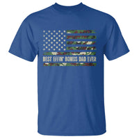 Best Effin Bonus Dad Ever T Shirt Funny Step Dad Camo American Flag