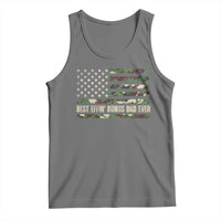Best Effin Bonus Dad Ever Tank Top Funny Step Dad Camo American Flag