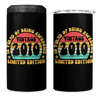 16th Birthday 4 in 1 Can Cooler Tumbler Vintage 16yr 2010 Limited Edition 16 Year Old Gift