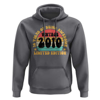 16th Birthday Hoodie Vintage 16yr 2010 Limited Edition 16 Year Old Gift
