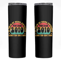 16th Birthday Skinny Tumbler Vintage 16yr 2010 Limited Edition 16 Year Old Gift