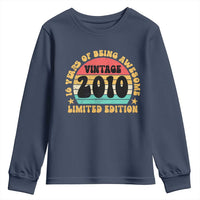 16th Birthday Youth Sweatshirt Vintage 16yr 2010 Limited Edition 16 Year Old Gift
