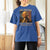 Funny 4th of July George Washington T Shirt For Women The British Blew A Thirteen Colony Lead American Flag - Wonder Print Shop