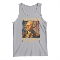 Funny 4th of July George Washington Tank Top The British Blew A Thirteen Colony Lead American Flag - Wonder Print Shop