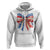 Coquette 4th Of July Hoodie USA Bow American Flag Red White and Blue - Wonder Print Shop