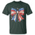 Coquette 4th Of July T Shirt USA Bow American Flag Red White and Blue - Wonder Print Shop