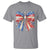 Coquette 4th Of July T Shirt USA Bow American Flag Red White and Blue - Wonder Print Shop