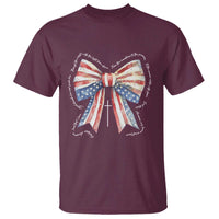 Patriotic Coquette 4th Of July T Shirt God Bless America - Wonder Print Shop