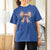 Patriotic Coquette 4th Of July T Shirt For Women God Bless America - Wonder Print Shop