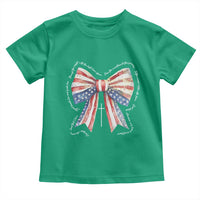 Patriotic Coquette 4th Of July Toddler T Shirt God Bless America - Wonder Print Shop