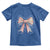 Patriotic Coquette 4th Of July Toddler T Shirt God Bless America - Wonder Print Shop