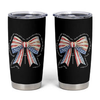 Patriotic Coquette 4th Of July Tumbler Cup God Bless America - Wonder Print Shop