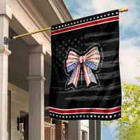 Patriotic Coquette 4th Of July Garden Flag God Bless America