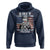 Funny Abraham Lincoln 4th Of July Hoodie Sorry Cant Hear You Sound Of My Freedom American Flag - Wonder Print Shop