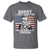 Funny Abraham Lincoln 4th Of July T Shirt Sorry Cant Hear You Sound Of My Freedom American Flag - Wonder Print Shop