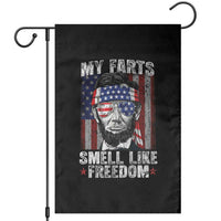 Funny Abe Lincoln 4th Of July Garden Flag My Farts Smell Like Freedom American Flag - Wonder Print Shop