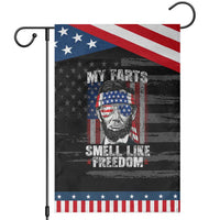 Funny Abe Lincoln 4th Of July Garden Flag My Farts Smell Like Freedom American Flag