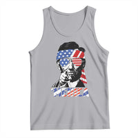 Funny Lincoln 4th Of July Merica Tank Top Abe American Flag - Wonder Print Shop