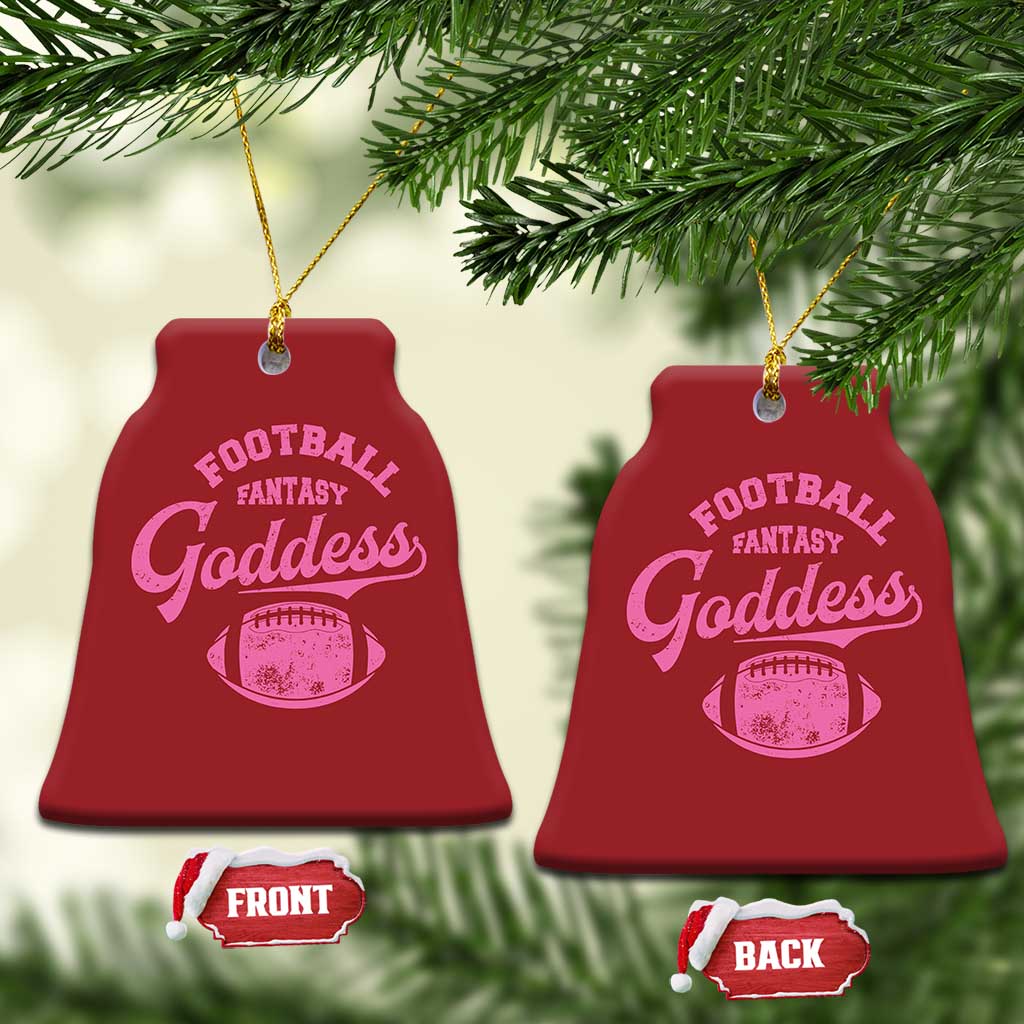 Fantasy Football Goddess Christmas Ornament Sports Party Gifts - Wonder Print Shop
