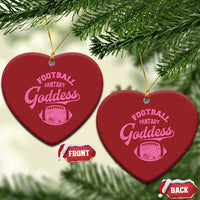 Fantasy Football Goddess Christmas Ornament Sports Party Gifts - Wonder Print Shop