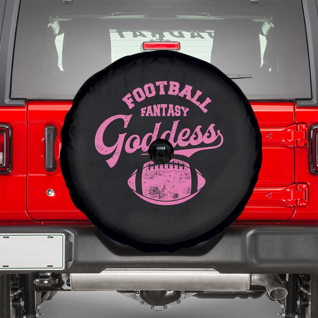 Fantasy Football Goddess Spare Tire Cover Sports Party Gifts - Wonder Print Shop