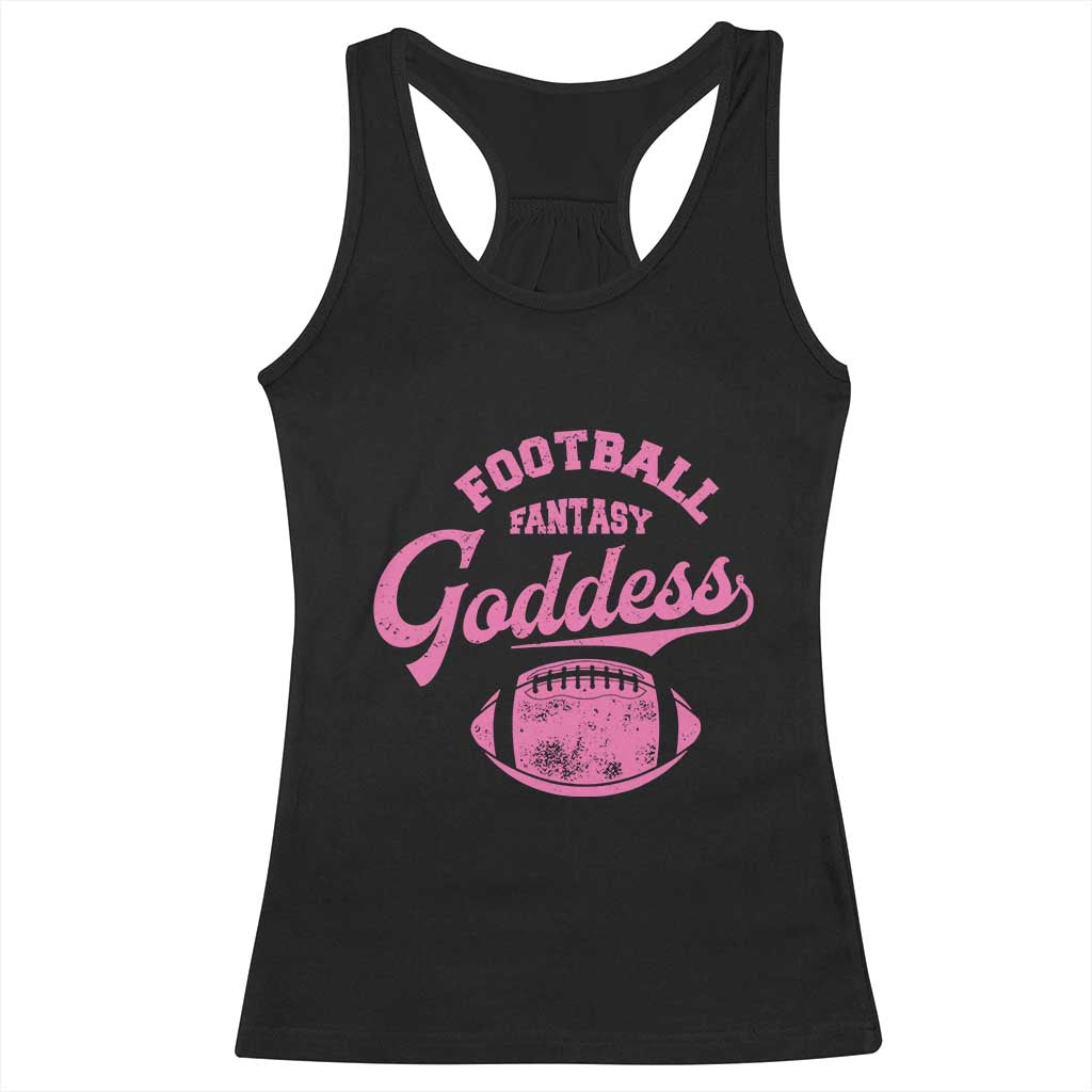 Fantasy Football Goddess Racerback Tank Top Sports Party Gifts - Wonder Print Shop