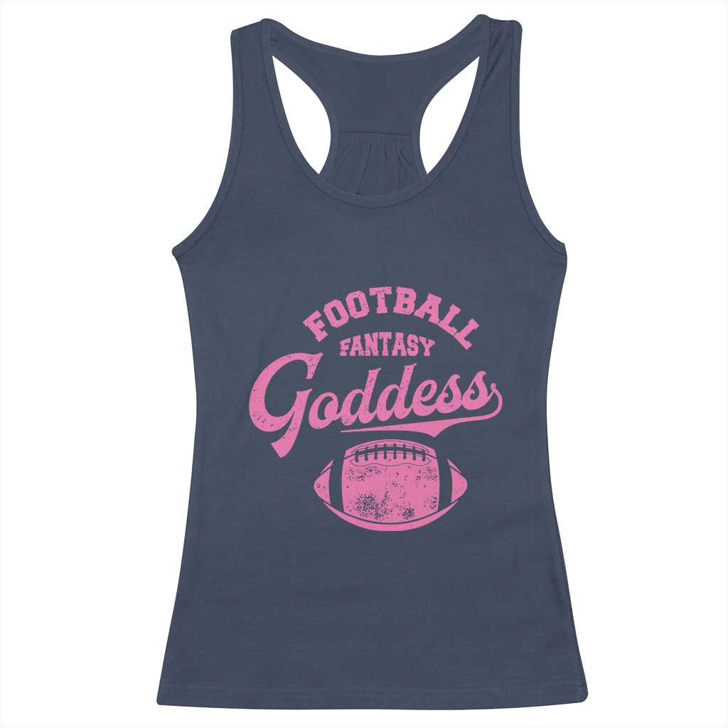 Fantasy Football Goddess Racerback Tank Top Sports Party Gifts - Wonder Print Shop