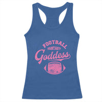 Fantasy Football Goddess Racerback Tank Top Sports Party Gifts - Wonder Print Shop