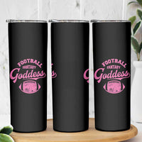 Fantasy Football Goddess Skinny Tumbler Sports Party Gifts - Wonder Print Shop