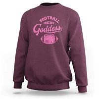 Fantasy Football Goddess Sweatshirt Sports Party Gifts - Wonder Print Shop