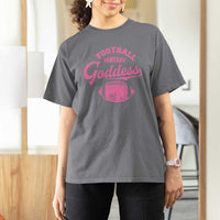 Fantasy Football Goddess T Shirt For Women Sports Party Gifts - Wonder Print Shop