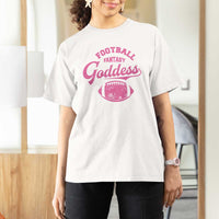 Fantasy Football Goddess T Shirt For Women Sports Party Gifts - Wonder Print Shop