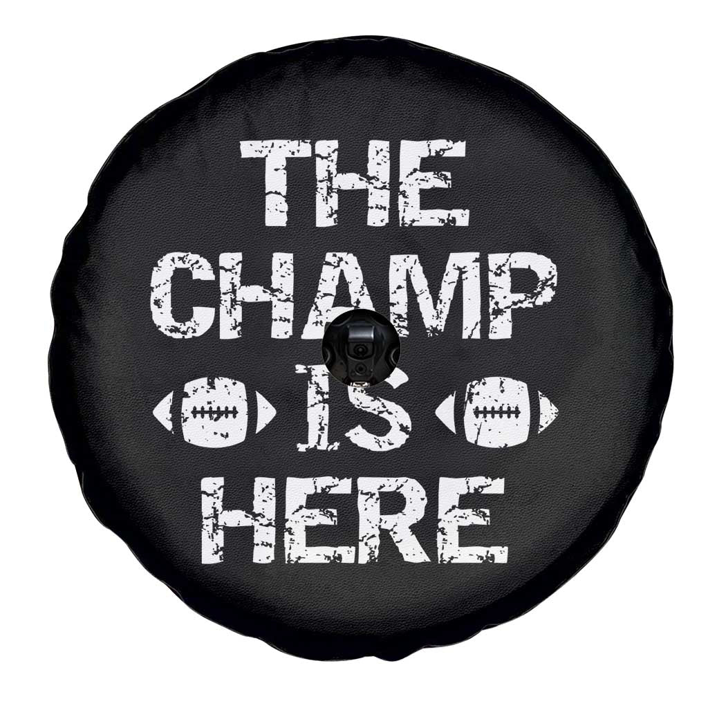 Funny Fantasy Football Champion Spare Tire Cover Champ Draft Party Commish FFL - Wonder Print Shop