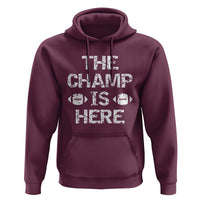 Funny Fantasy Football Champion Hoodie Champ Draft Party Commish FFL - Wonder Print Shop