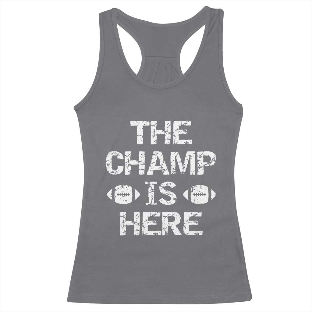 Funny Fantasy Football Champion Racerback Tank Top Champ Draft Party Commish FFL - Wonder Print Shop