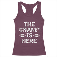 Funny Fantasy Football Champion Racerback Tank Top Champ Draft Party Commish FFL - Wonder Print Shop