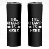 Funny Fantasy Football Champion Skinny Tumbler Champ Draft Party Commish FFL - Wonder Print Shop