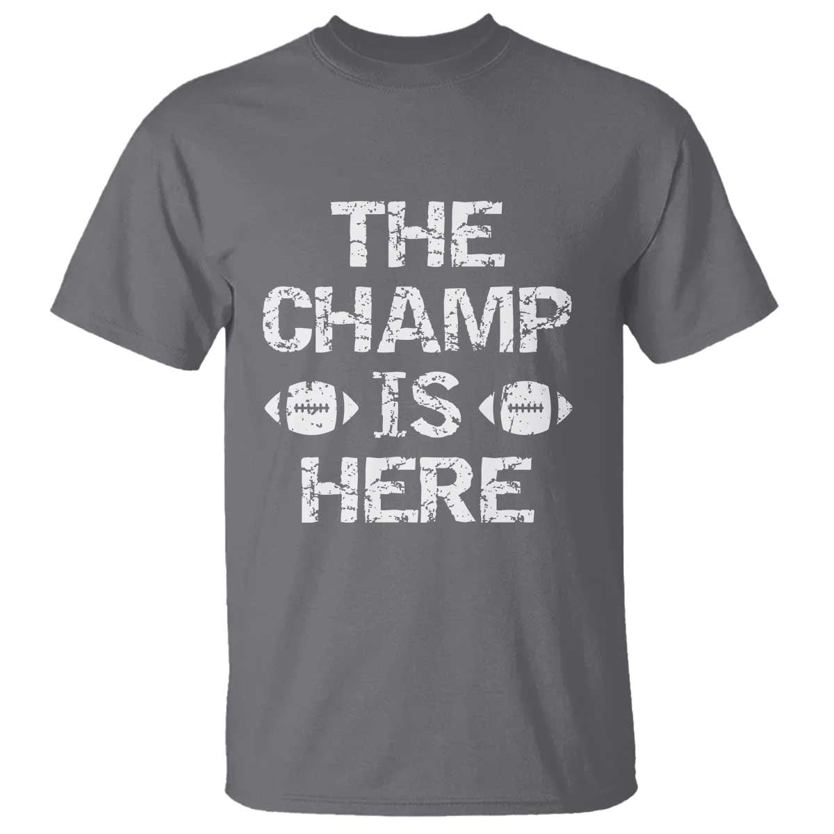 Funny Fantasy Football Champion T Shirt Champ Draft Party Commish FFL - Wonder Print Shop