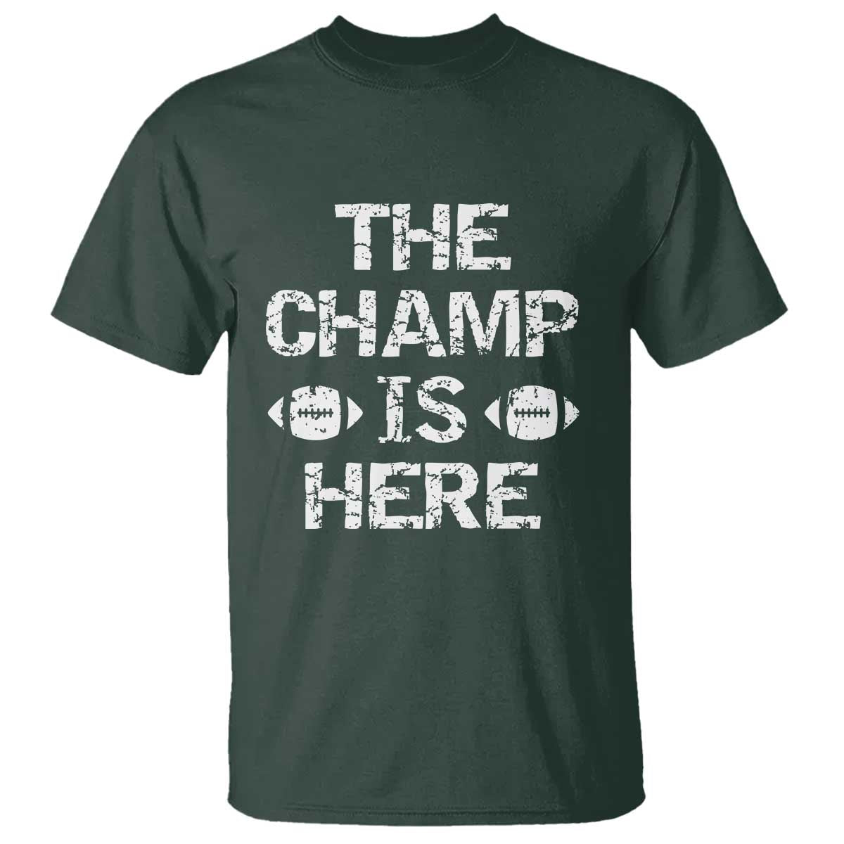 Funny Fantasy Football Champion T Shirt Champ Draft Party Commish FFL - Wonder Print Shop