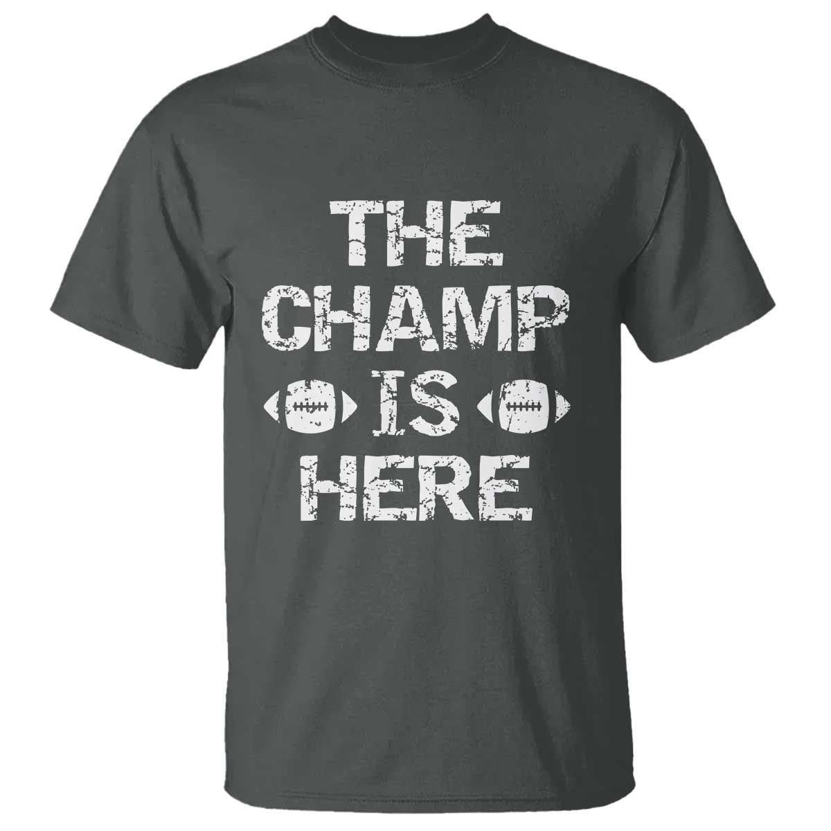 Funny Fantasy Football Champion T Shirt Champ Draft Party Commish FFL - Wonder Print Shop
